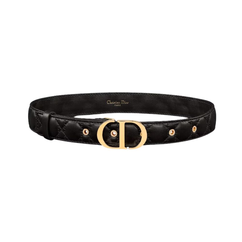 Christian Dior 30 Montaigne Belt Black For Women- B0436UWHN_M900