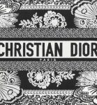 Christian Dior Medium Dior Book Tote Black And White Bag For Women M1296ZESE_M993- 14 Inches/ 36 Cm