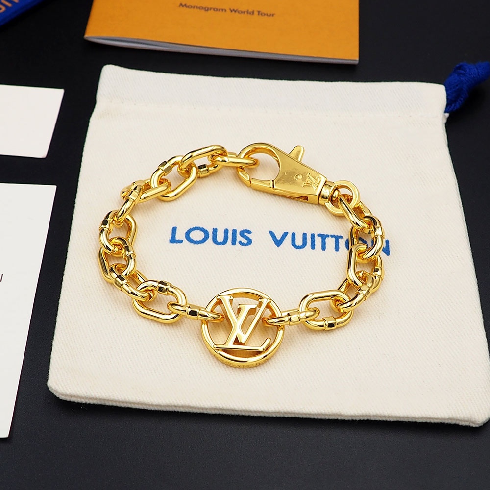 Louis Vuitton Circle Prime Bracelet Gold For Women