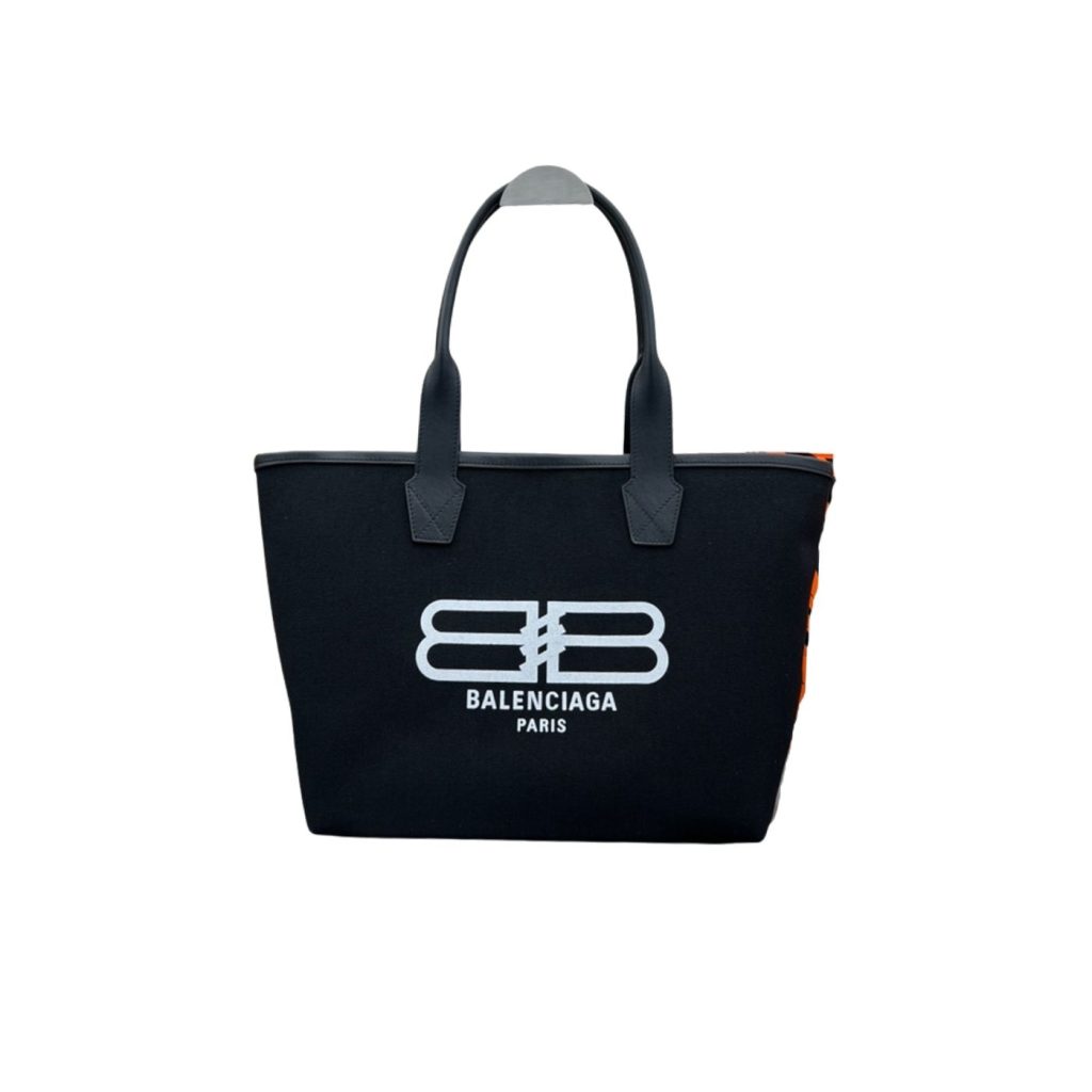 Cities Jumbo Small Tote Bag Black/White For Women‎ 18.5in/46.9cm