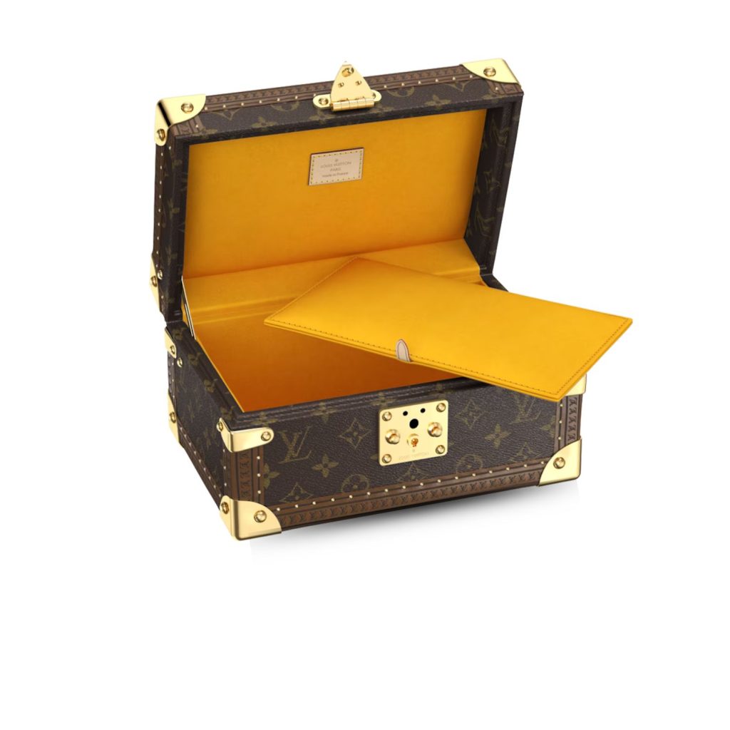 Louis Vuitton Coffret Tresor 24 Yellow For Women 9.8in/25cm M10137