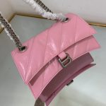 Crush Small Chain Bag Black/Pink/Silver/White For Women‎ 9.8in/24.9cm