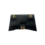 Crush Small Chain Bag Black For Women‎ 9.8in/25cm 716351210IT1000