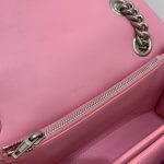 Crush Small Chain Bag Black/Pink/Silver/White For Women‎ 9.8in/24.9cm