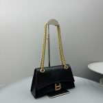 Crush Small Chain Bag Black For Women‎ 9.8in/25cm 716351210IT1000