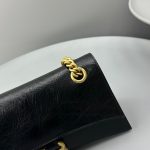 Crush Small Chain Bag Black For Women‎ 9.8in/25cm 716351210IT1000