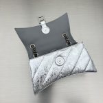 Crush Small Chain Bag Black/Pink/Silver/White For Women‎ 9.8in/24.9cm 716351210J09001