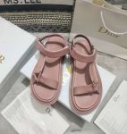 Dior D-Wave Sandal Pink For Women