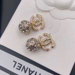 Double C Earrings Gold For Women