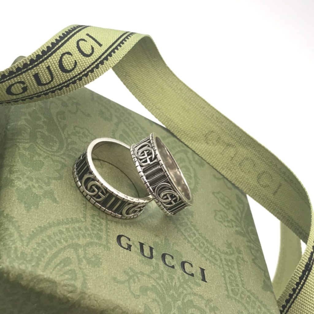 Gucci Double G Ring Silver For Women