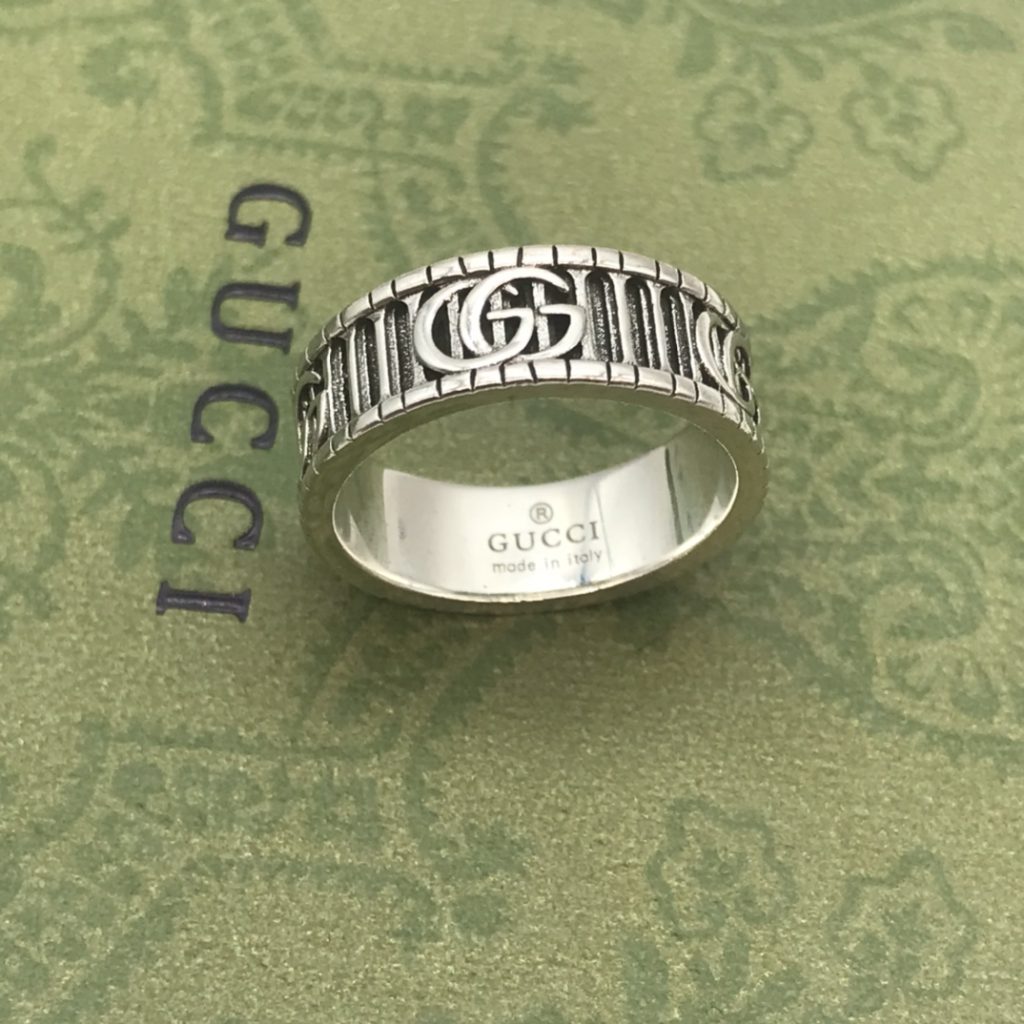 Gucci Double G Ring Silver For Women