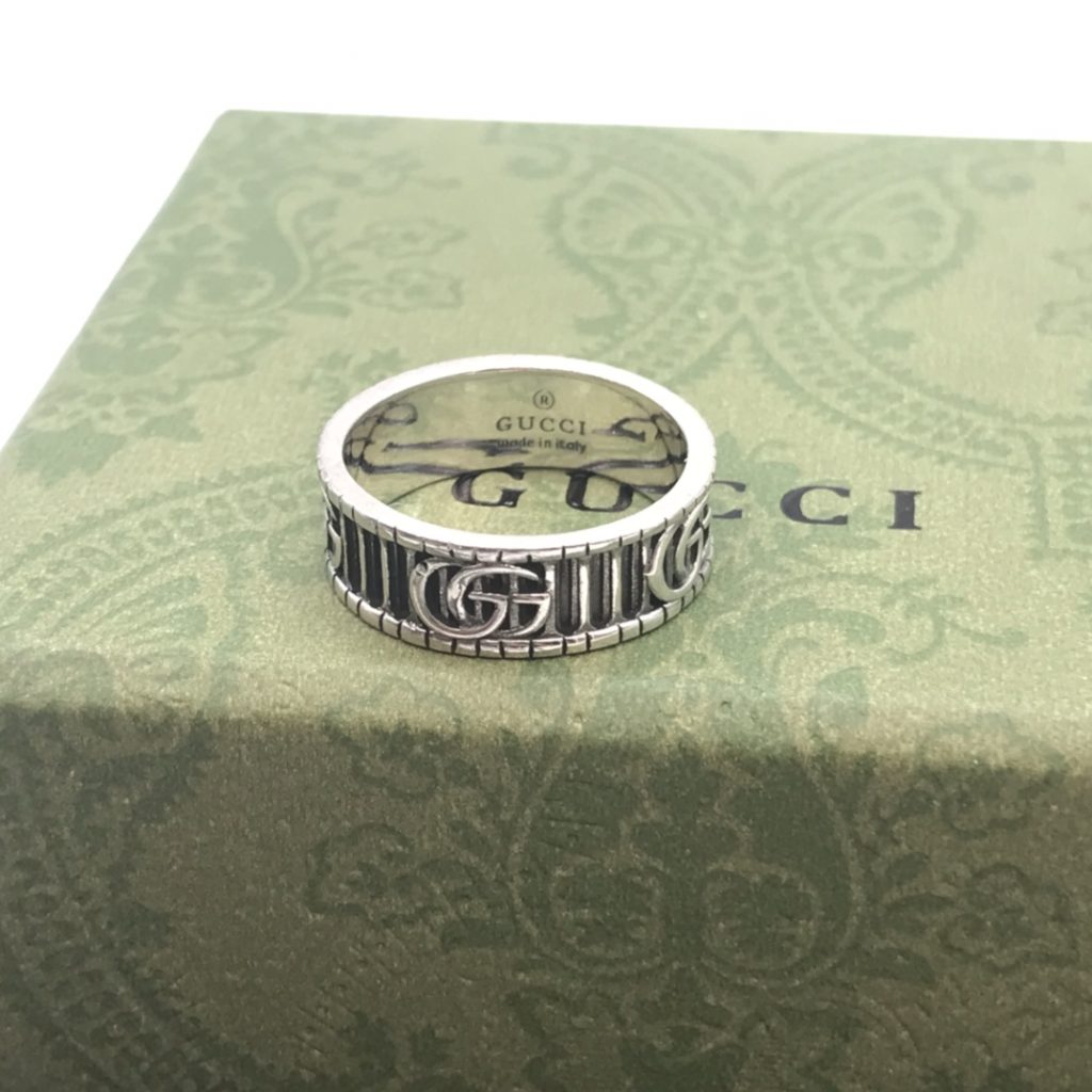 Gucci Double G Ring Silver For Women