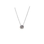 Extrait De Camélia Necklace Silver Tone For Women