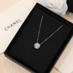 Extrait De Camélia Necklace Silver Tone For Women