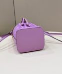 FD Small Mon Tresor Bucket Bag Purple/ Green For Women 7.1 in/ 18 cm 8BS010AKKWF1JCO