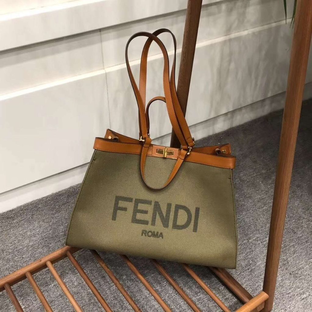 Fendi-Peekaboo-X-Tote-Canvas-Bag-8