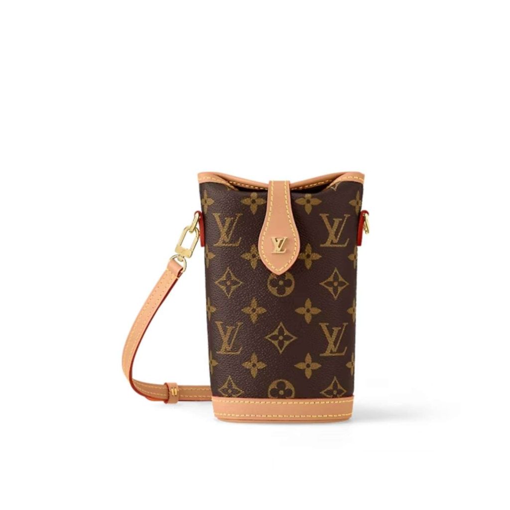 Louis Vuitton Fold Me Pouch Brown For Women 18cm / 7.1in M80874