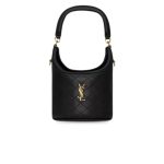 Saint Laurent Gaby Bucket Bag Black For Women 7.5 Inches/ 19 Cm 7639611EL071000