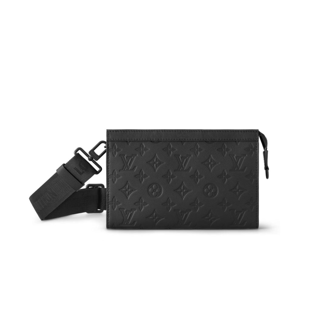 Louis Vuitton Gaston Wearable Wallet Black For Men 22cm / 8.7in M81115