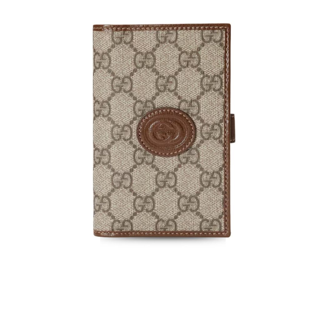 Gucci GG Passport Case With Interlocking G Beige 8.1 in/ 20.5 cm 724562 92TCG 8563