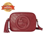 [True-to-ORIGINAL]Gucci Blondie Small Shoulder Bag Red For Women ‎‎742360 1IV0G 6420 – 21 Cm/ 8.3 Inches