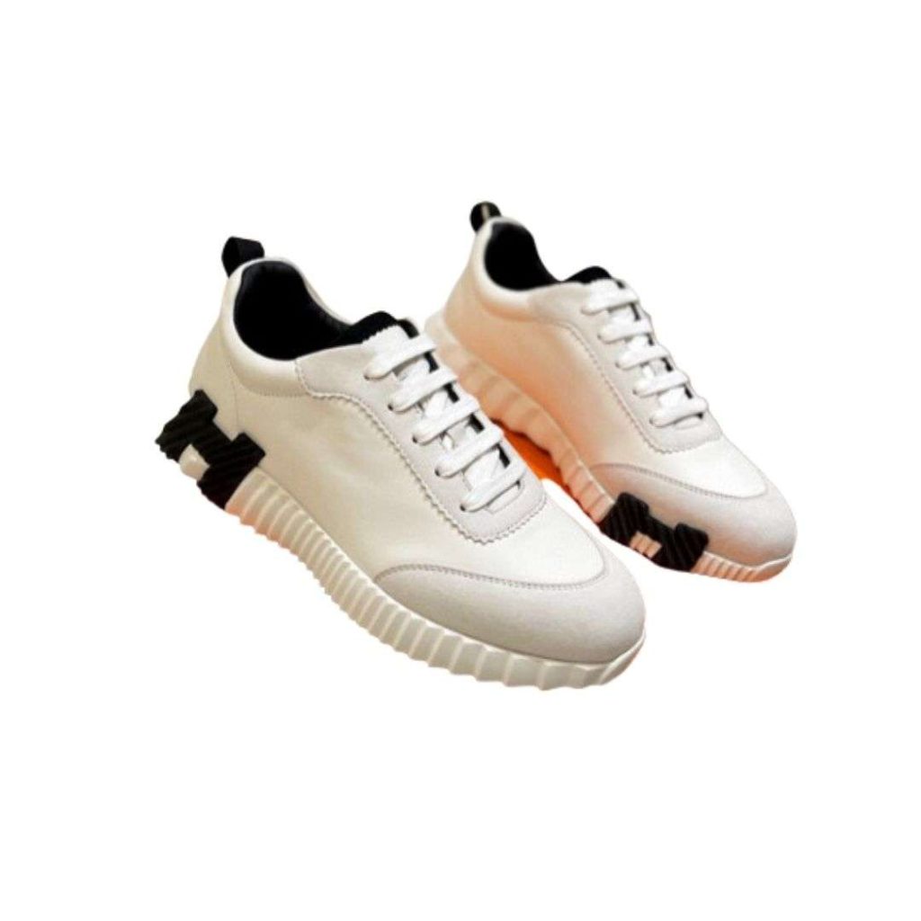 Hermes Bouncing Sneaker White For Women H221898ZH91400 – 37 EU – 6 US – 23.5 Cm – 9.25 In