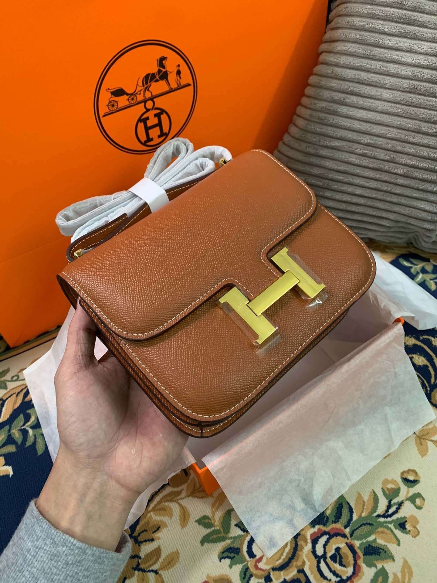 Hermes Constance Brown For Women 19cm / 7.4in