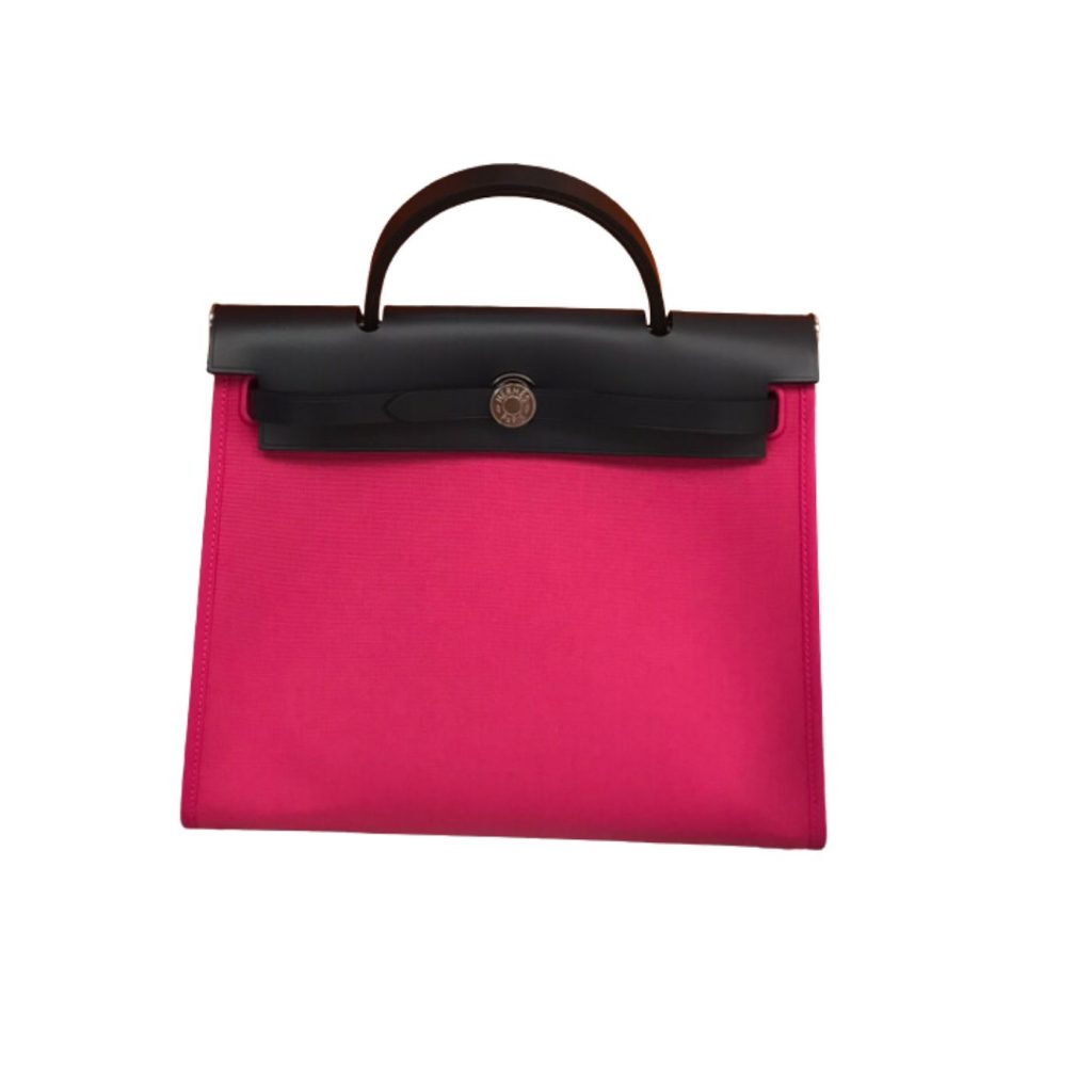 Hermes Herbag Zip 31 Bag Pink For Women 31cm / 12in