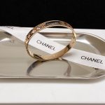 Chanel Hollow Bracelet Gold For Women