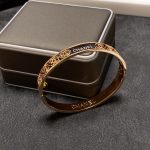 Chanel Hollow Bracelet Gold For Women