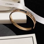 Chanel Hollow Bracelet Gold For Women