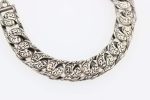 Gucci Interlocking G Chain Bracelet Silver Tone For Men 454285 J8400 0811