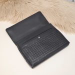 Bottega Veneta Intrecciato Envelope Document Case Black For Men 28cm / 11in 763917V2HL13009