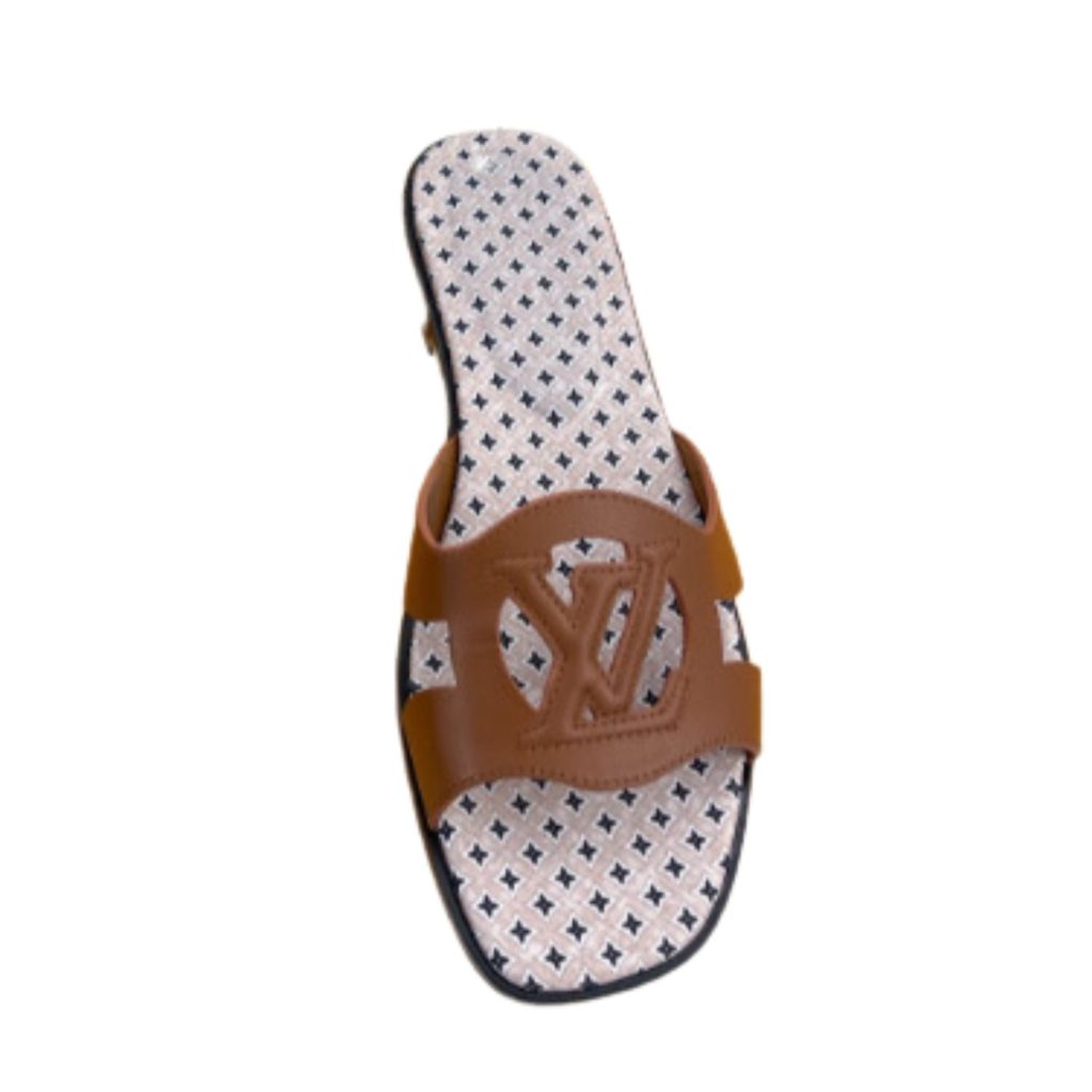 Louis Vuitton Isola Flat Mule LV Dark Brown For Women