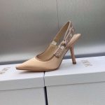 Dior J’adior Slingback Pump Beige For Women 3.9in/10cm