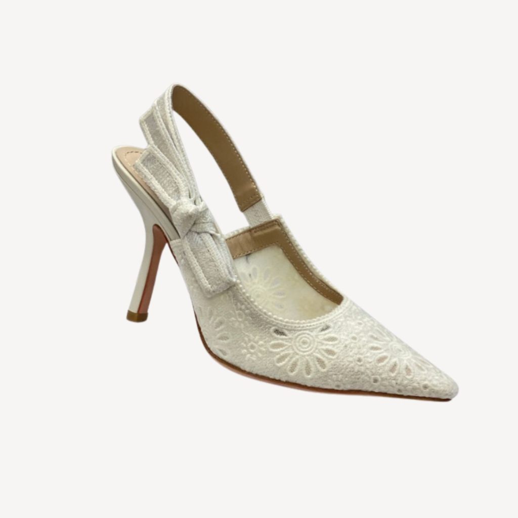 Dior J’adior Slingback Pump Beige For Women 3.9in/10cm