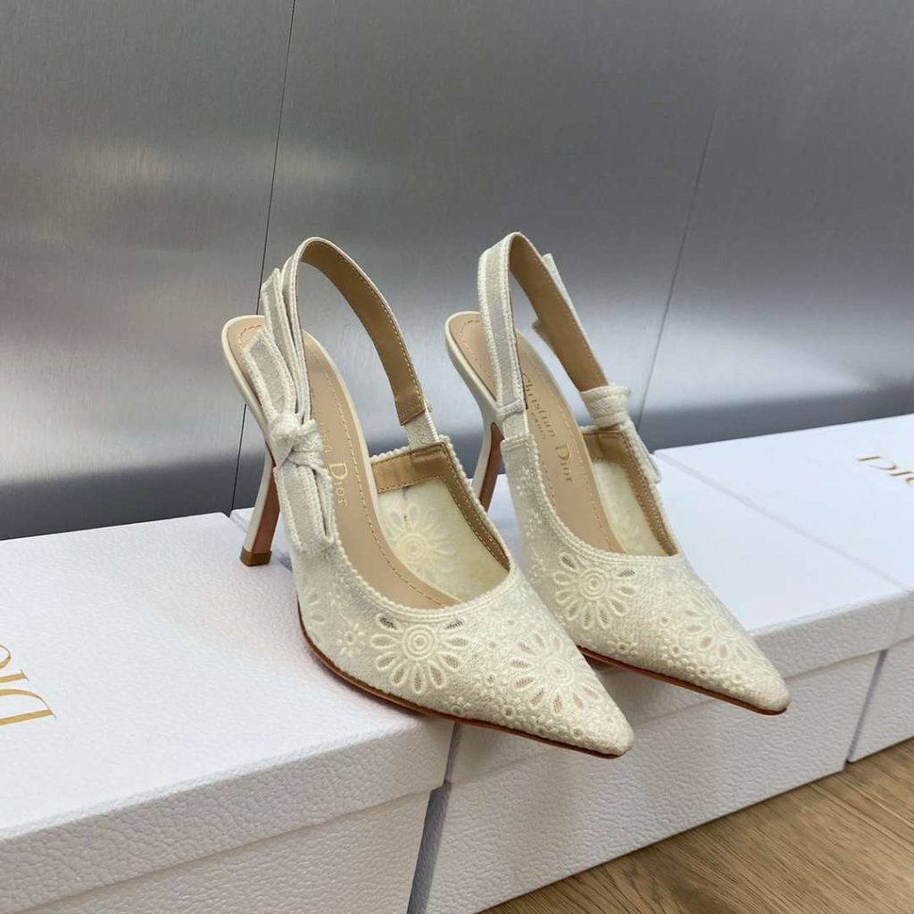 Dior J’adior Slingback Pump Beige For Women 3.9in/10cm