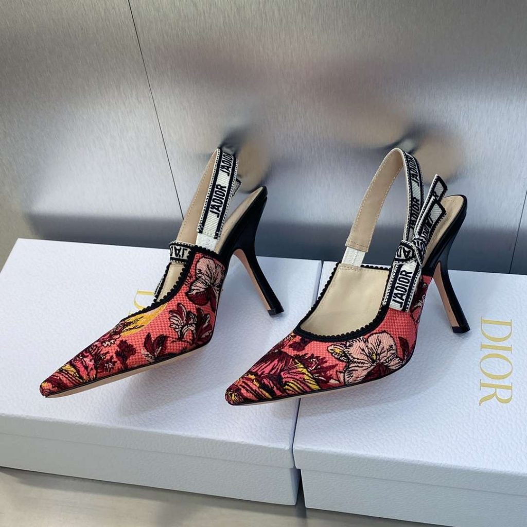 Dior J’adior Slingback Pump Multicolor For Women 3.9in/10cm