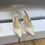 Dior J’adior Slingback Pump Beige For Women 3.9in/10cm