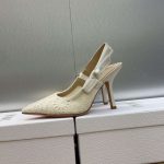 Dior J’adior Slingback Pump Beige For Women 3.9in/10cm