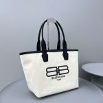 Balenciaga Jumbo Cotton White/Black For Women 17.7in/45cm