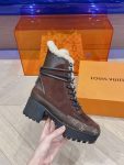 Louis Vuitton Laureate Platform Desert Boot Brown For Women