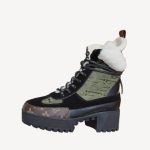 Louis Vuitton Laureate Platform Desert Boot Green For Women