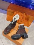 Louis Vuitton Laureate Platform Desert Boot Brown For Women