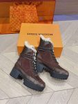 Louis Vuitton Laureate Platform Desert Boot Brown For Women