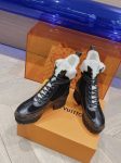 Louis Vuitton Laureate Platform Desert Boot Black For Women