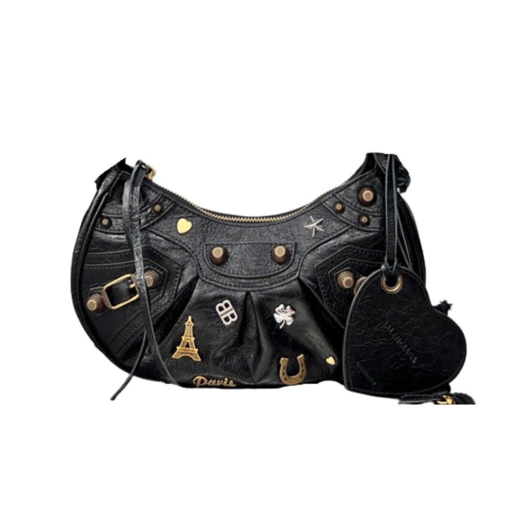 Le Cagole Shoulder Bag Black For Women‎ 10in25.5cm