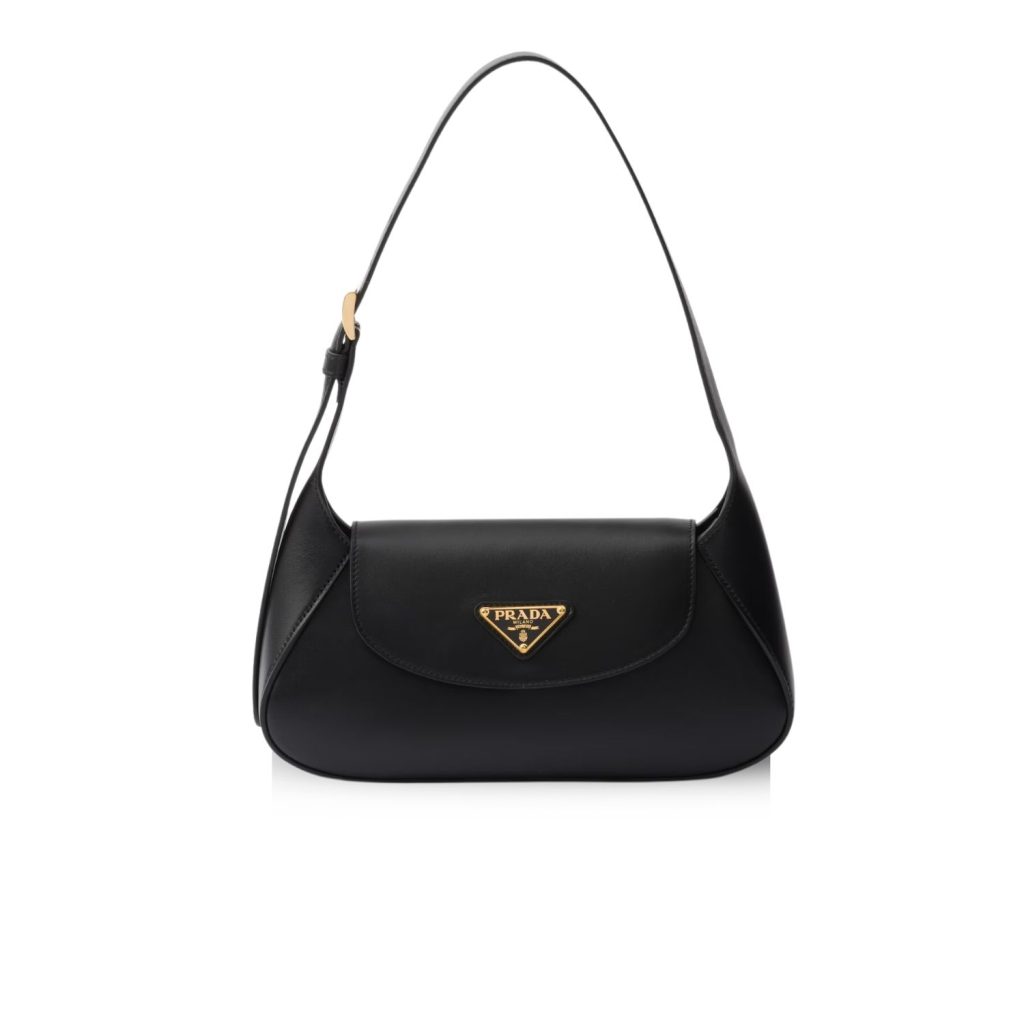 Prada Small Shoulder Bag Black For Women 9,8in/25cm