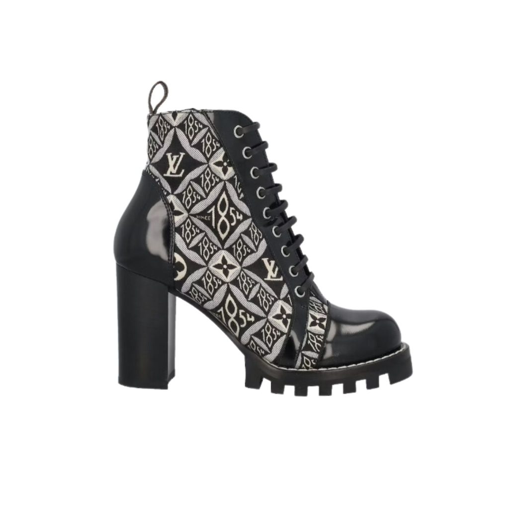 Louis Vuitton Ankle Boots Black For Women