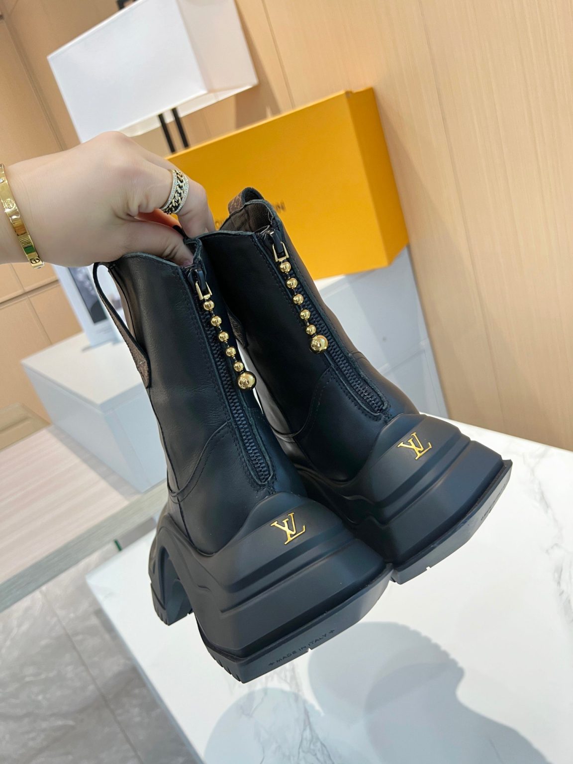 Louis Vuitton Archlight 2.0 Platform Ankle Boot Black For Women